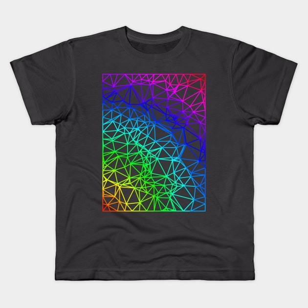 Gradient Color Mesh Kids T-Shirt by TRIME